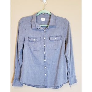 J. CREW Classic Chambray Shirt